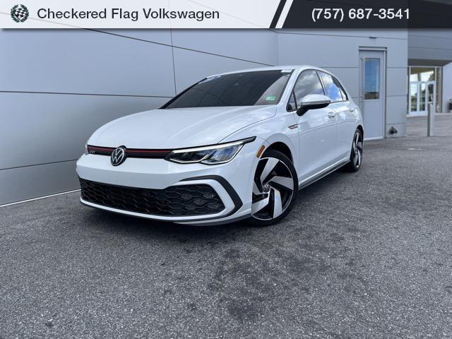 used 2022 Volkswagen Golf GTI car, priced at $25,205