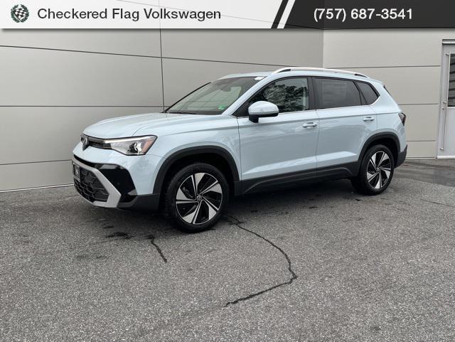 new 2025 Volkswagen Taos car, priced at $29,076