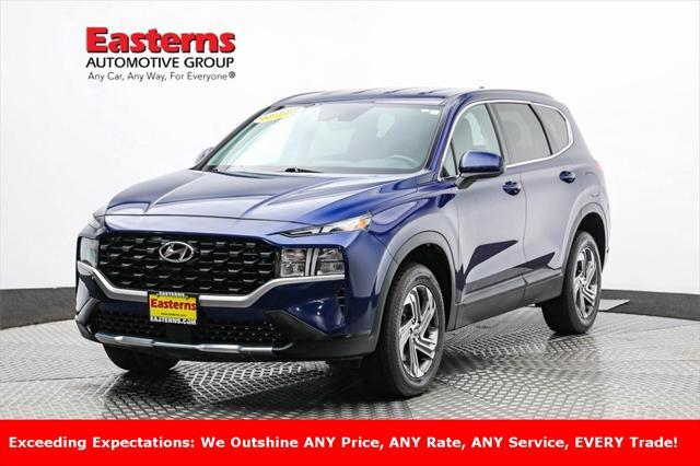 used 2021 Hyundai Santa Fe car, priced at $19,950