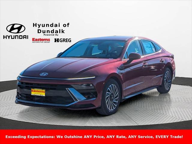 new 2025 Hyundai Sonata Hybrid car, priced at $33,205