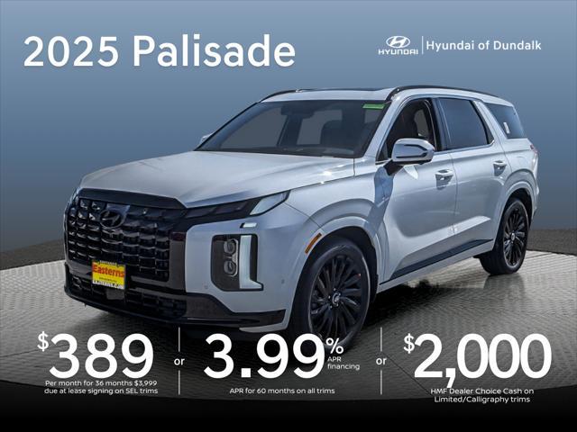 new 2025 Hyundai Palisade car, priced at $52,076