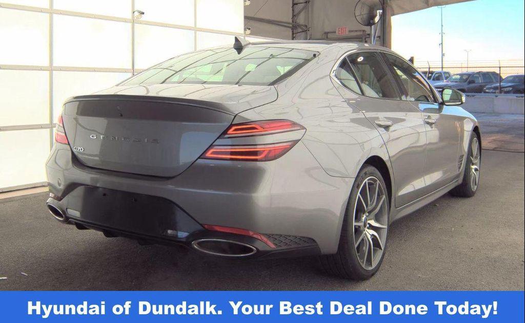 used 2024 Genesis G70 car, priced at $28,000