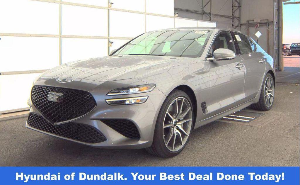 used 2024 Genesis G70 car, priced at $28,000