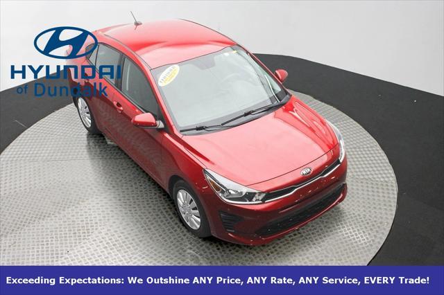 used 2021 Kia Rio car, priced at $12,850