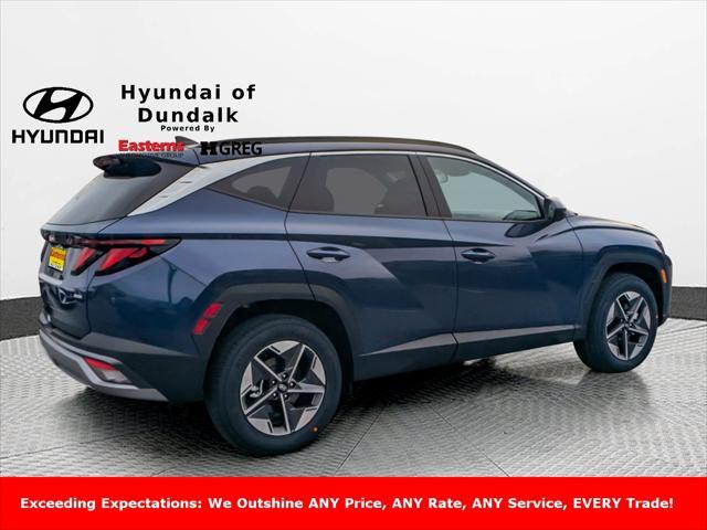 new 2025 Hyundai Tucson car, priced at $33,000