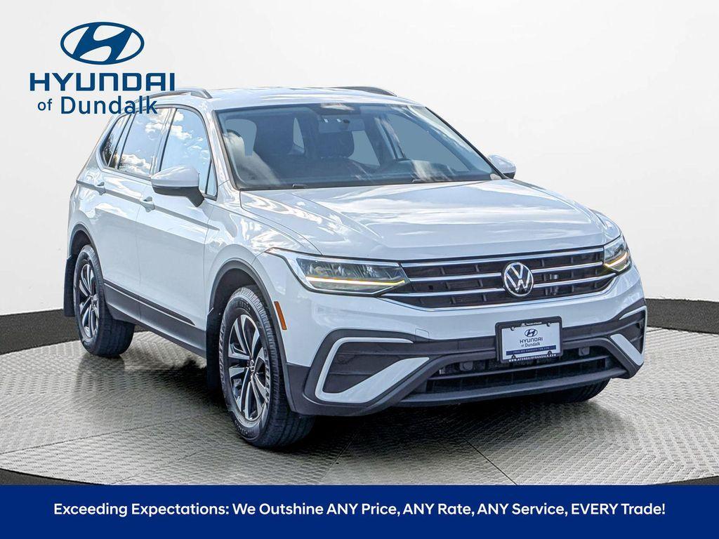 used 2022 Volkswagen Tiguan car, priced at $17,895