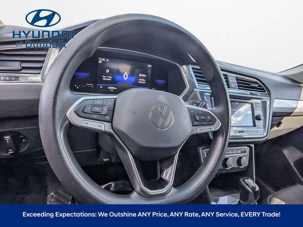 used 2022 Volkswagen Tiguan car, priced at $17,895