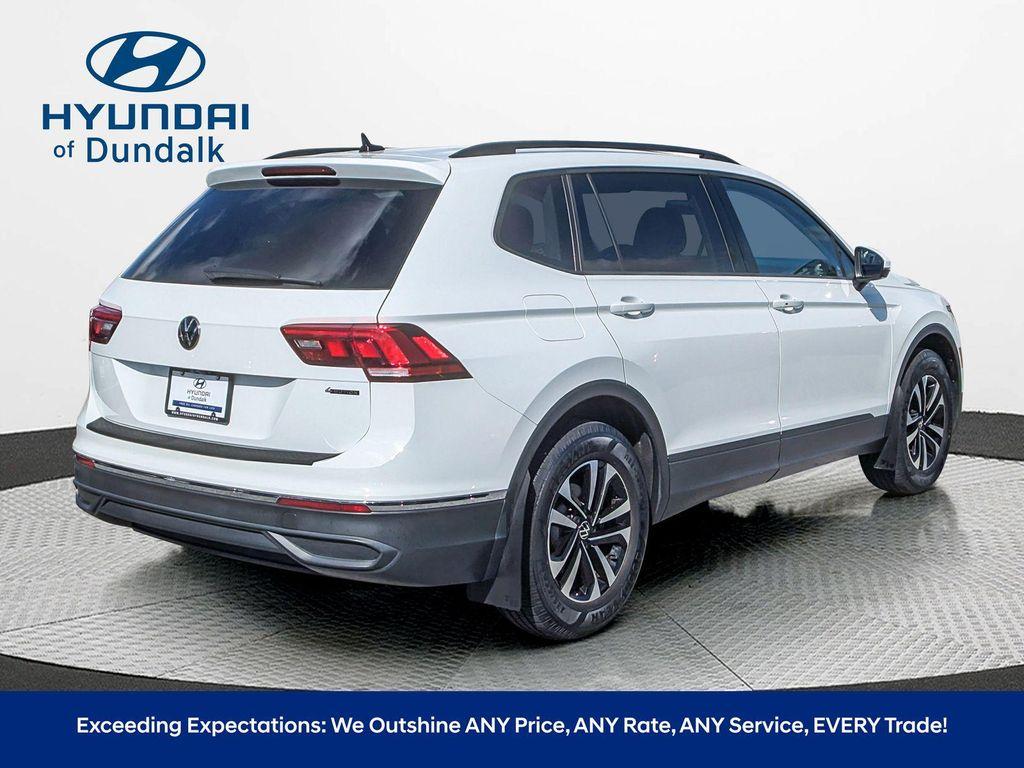 used 2022 Volkswagen Tiguan car, priced at $17,895