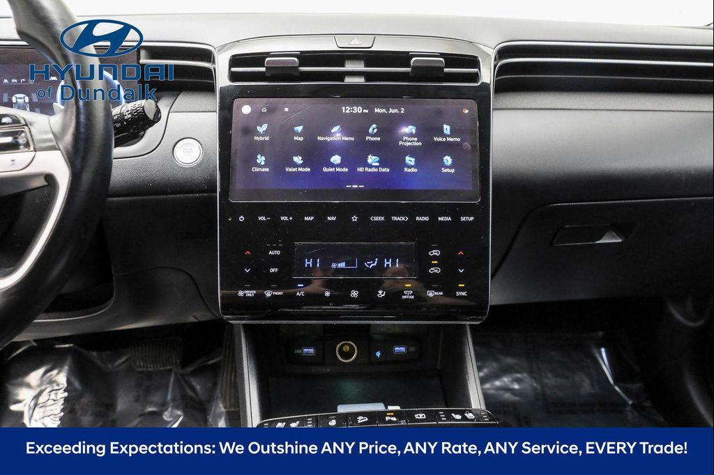 used 2022 Hyundai TUCSON Hybrid car, priced at $26,600
