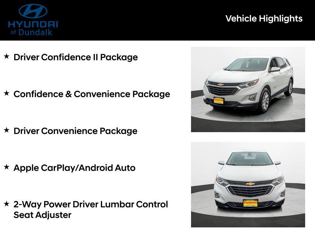 used 2021 Chevrolet Equinox car, priced at $18,950