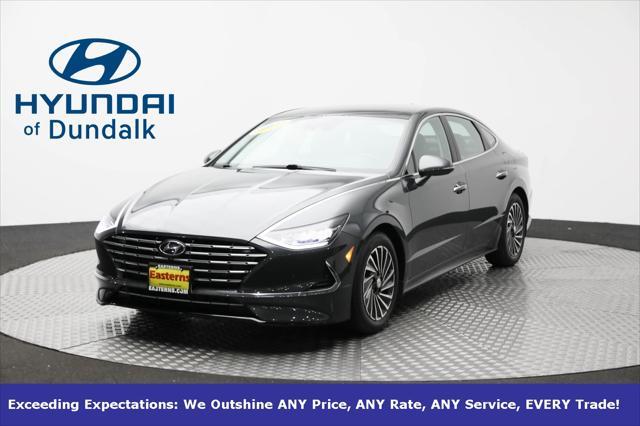 used 2022 Hyundai Sonata Hybrid car, priced at $26,490