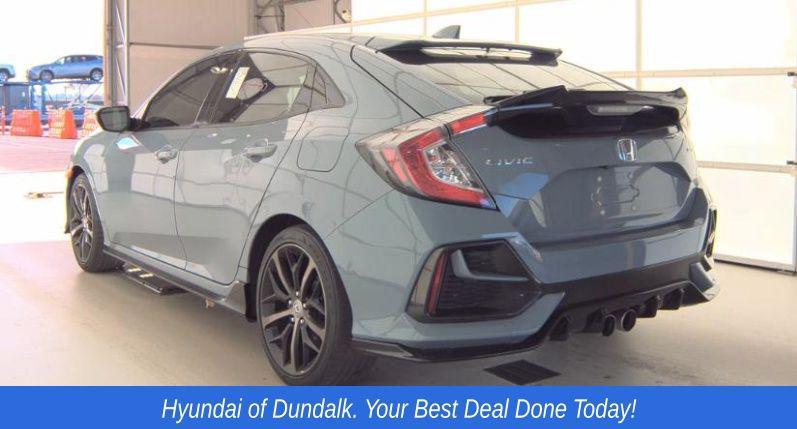 used 2021 Honda Civic car, priced at $18,500