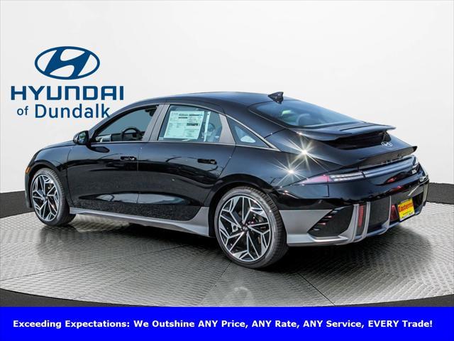 new 2023 Hyundai IONIQ 6 car, priced at $52,645