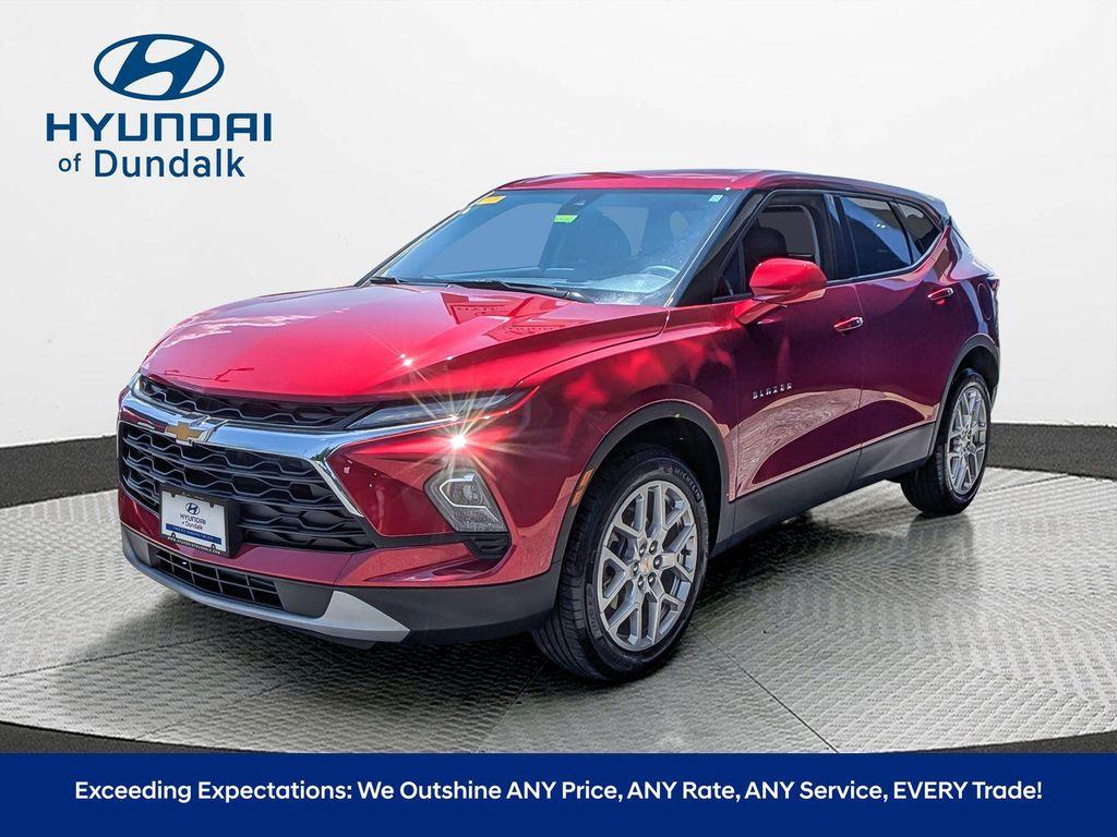 used 2024 Chevrolet Blazer car, priced at $26,600