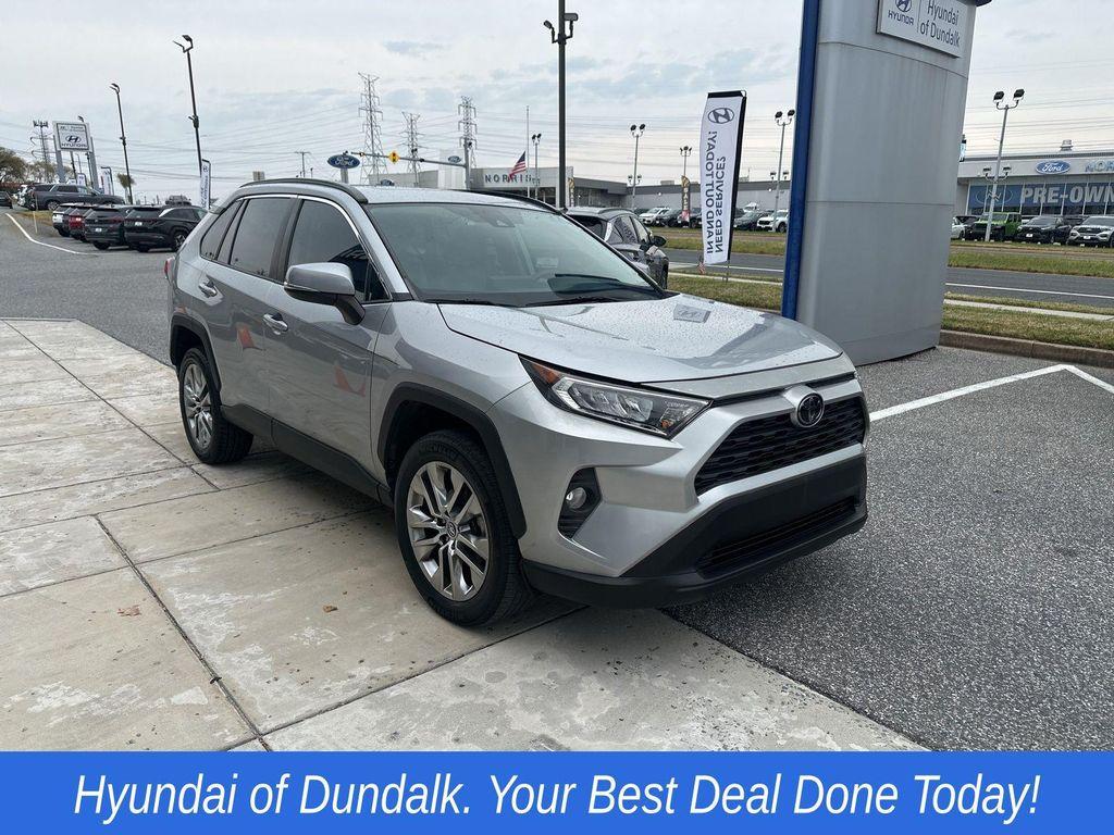 used 2021 Toyota RAV4 car, priced at $25,000