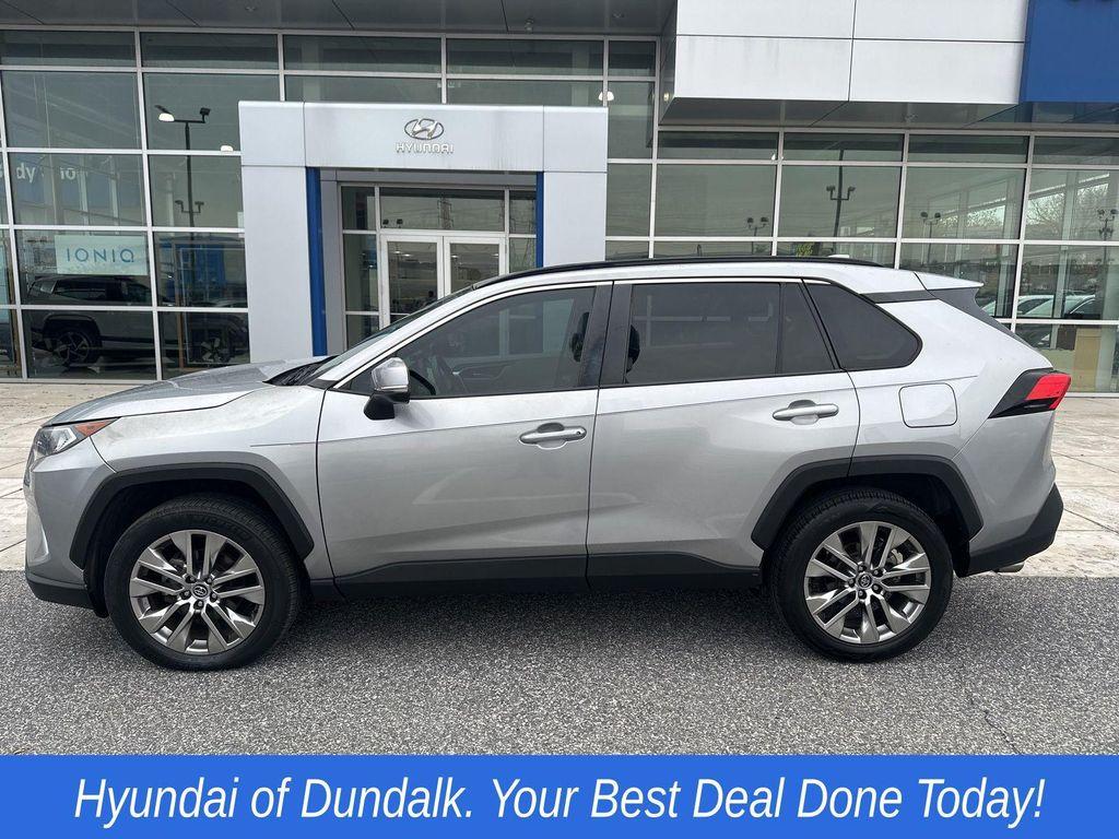 used 2021 Toyota RAV4 car, priced at $25,000