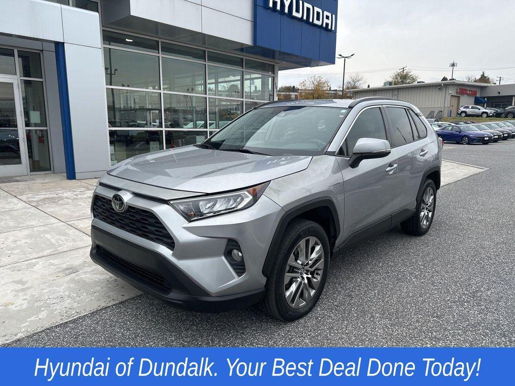 used 2021 Toyota RAV4 car, priced at $25,000