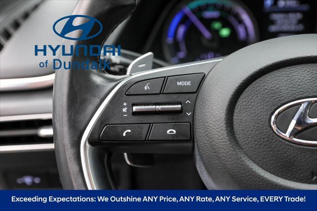 used 2022 Hyundai Sonata Hybrid car, priced at $22,950