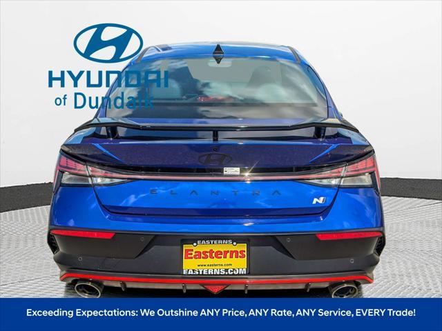 new 2025 Hyundai ELANTRA N car, priced at $35,833