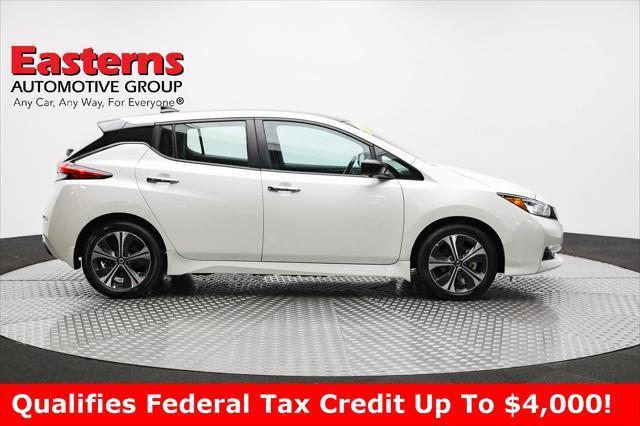 used 2022 Nissan Leaf car, priced at $19,490