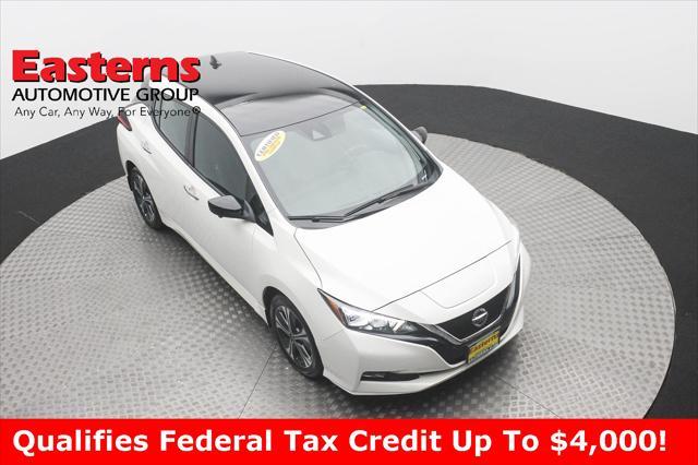 used 2022 Nissan Leaf car, priced at $19,490