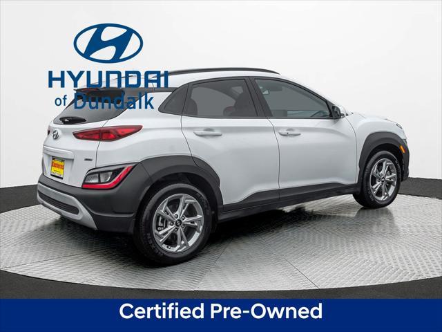 used 2023 Hyundai Kona car, priced at $22,950