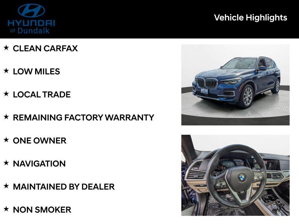 used 2022 BMW X5 car, priced at $43,999