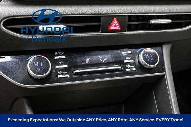 used 2021 Hyundai Sonata car, priced at $21,690