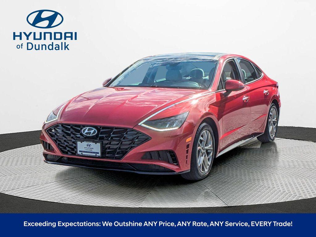 used 2021 Hyundai Sonata car, priced at $19,499