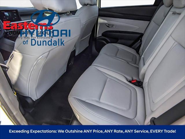 new 2025 Hyundai Tucson car, priced at $34,183