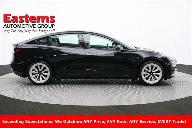 used 2022 Tesla Model 3 car, priced at $26,590