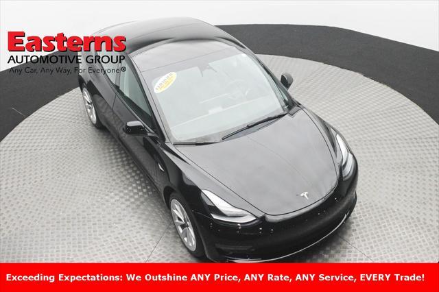 used 2022 Tesla Model 3 car, priced at $26,590