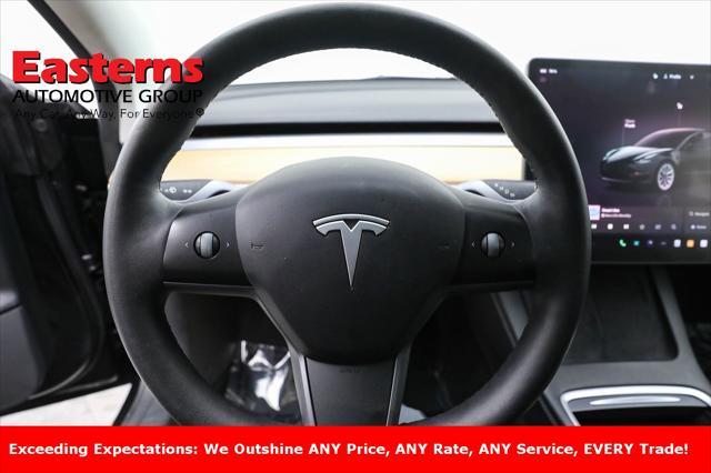 used 2022 Tesla Model 3 car, priced at $26,590