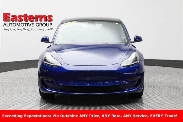 used 2022 Tesla Model 3 car, priced at $26,750