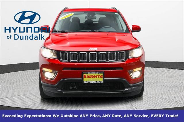 used 2021 Jeep Compass car, priced at $17,750