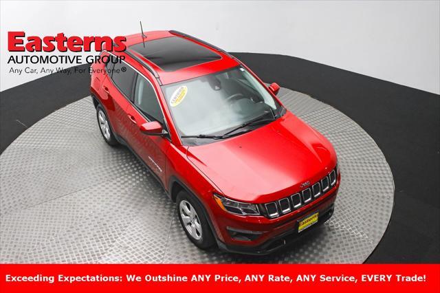 used 2021 Jeep Compass car, priced at $17,950