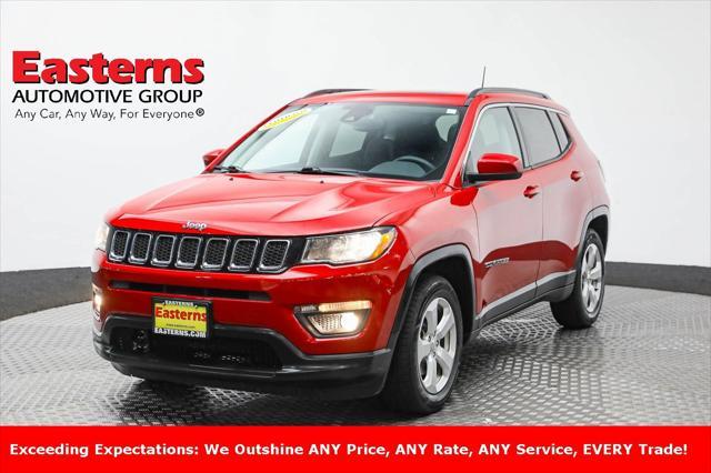 used 2021 Jeep Compass car, priced at $17,950