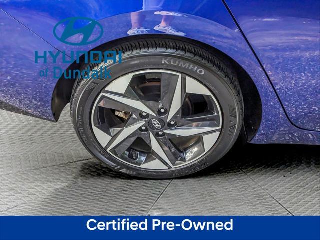 used 2023 Hyundai Elantra car, priced at $21,750