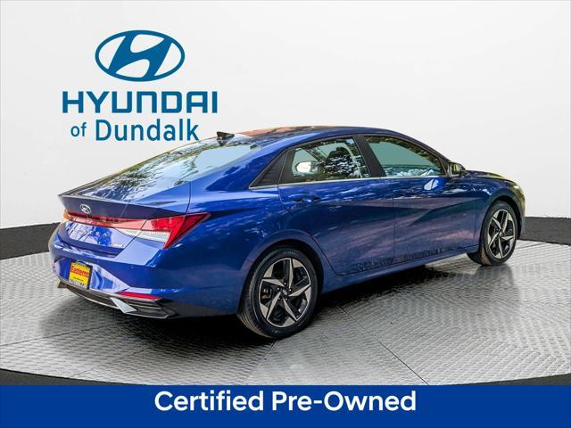 used 2023 Hyundai Elantra car, priced at $21,750