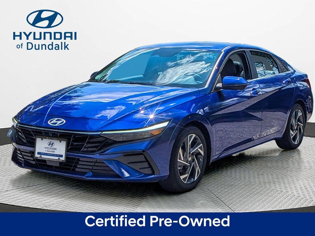 used 2024 Hyundai Elantra car, priced at $22,500