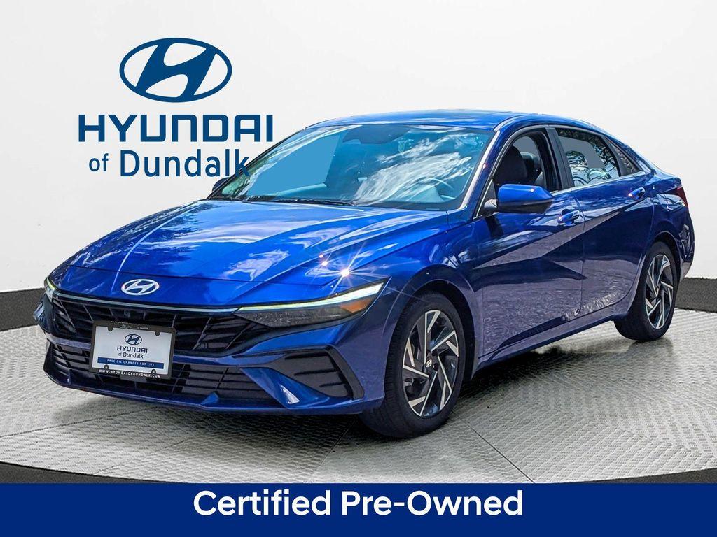 used 2024 Hyundai Elantra car, priced at $22,985