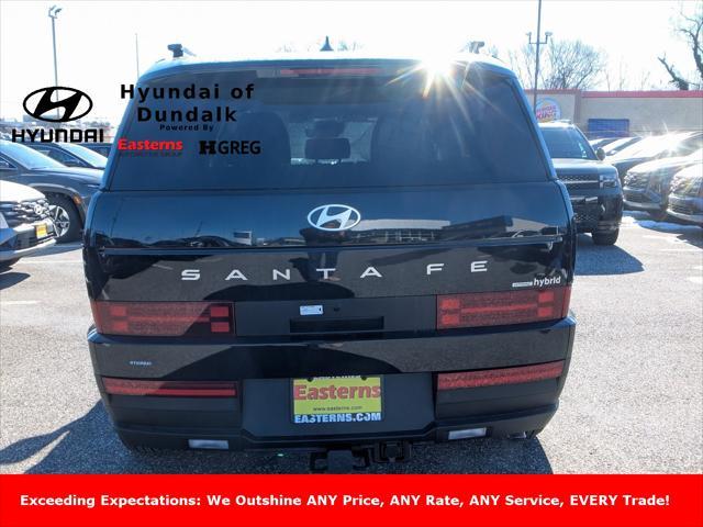 new 2025 Hyundai Santa Fe car, priced at $40,999