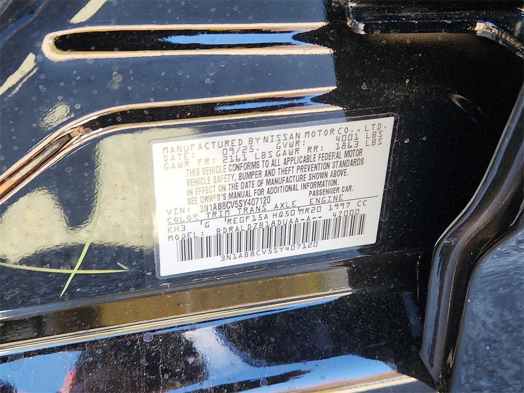 new 2025 Nissan Sentra car, priced at $20,722