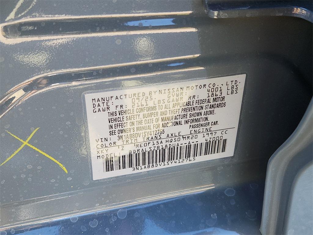 new 2025 Nissan Sentra car, priced at $25,091