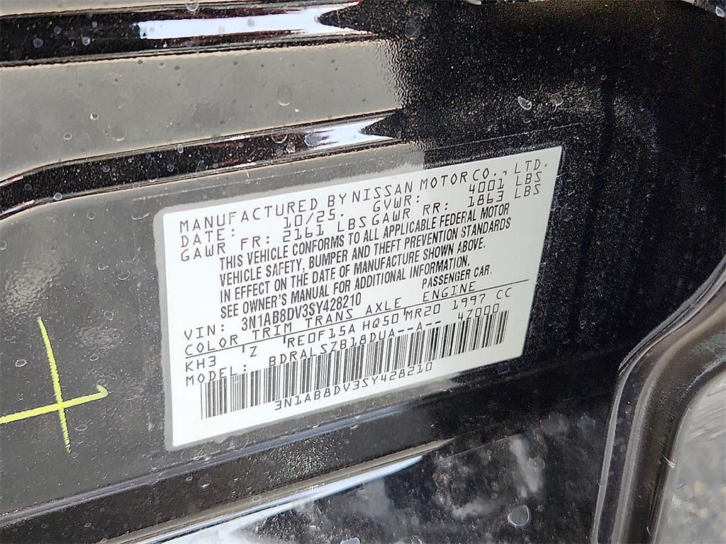 new 2025 Nissan Sentra car, priced at $24,668