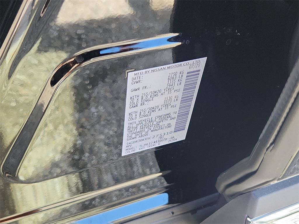 new 2025 Nissan Pathfinder car, priced at $54,030