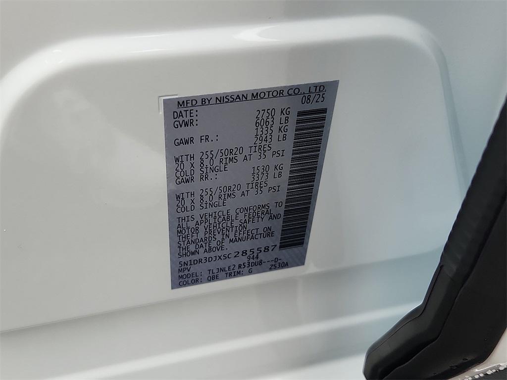 new 2025 Nissan Pathfinder car, priced at $53,200