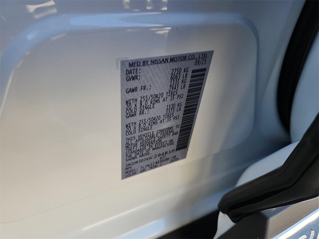 new 2025 Nissan Pathfinder car, priced at $44,632