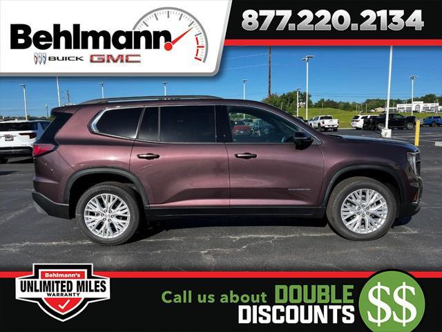 new 2025 GMC Acadia car, priced at $42,525
