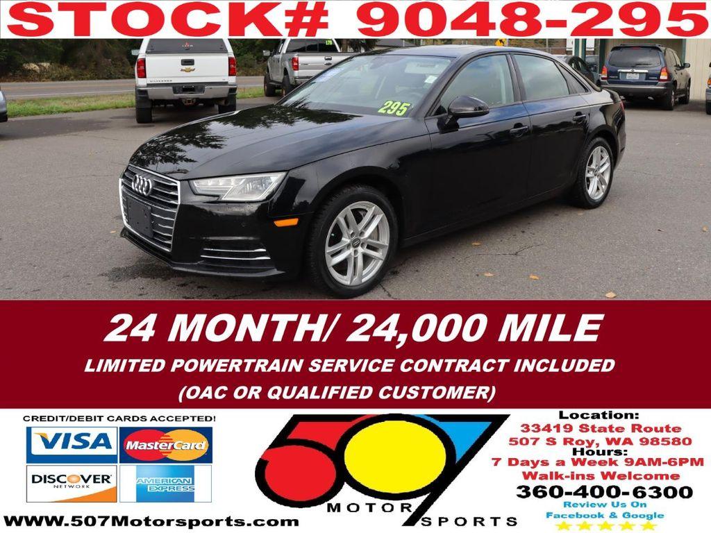 used 2017 Audi A4 car, priced at $9,995